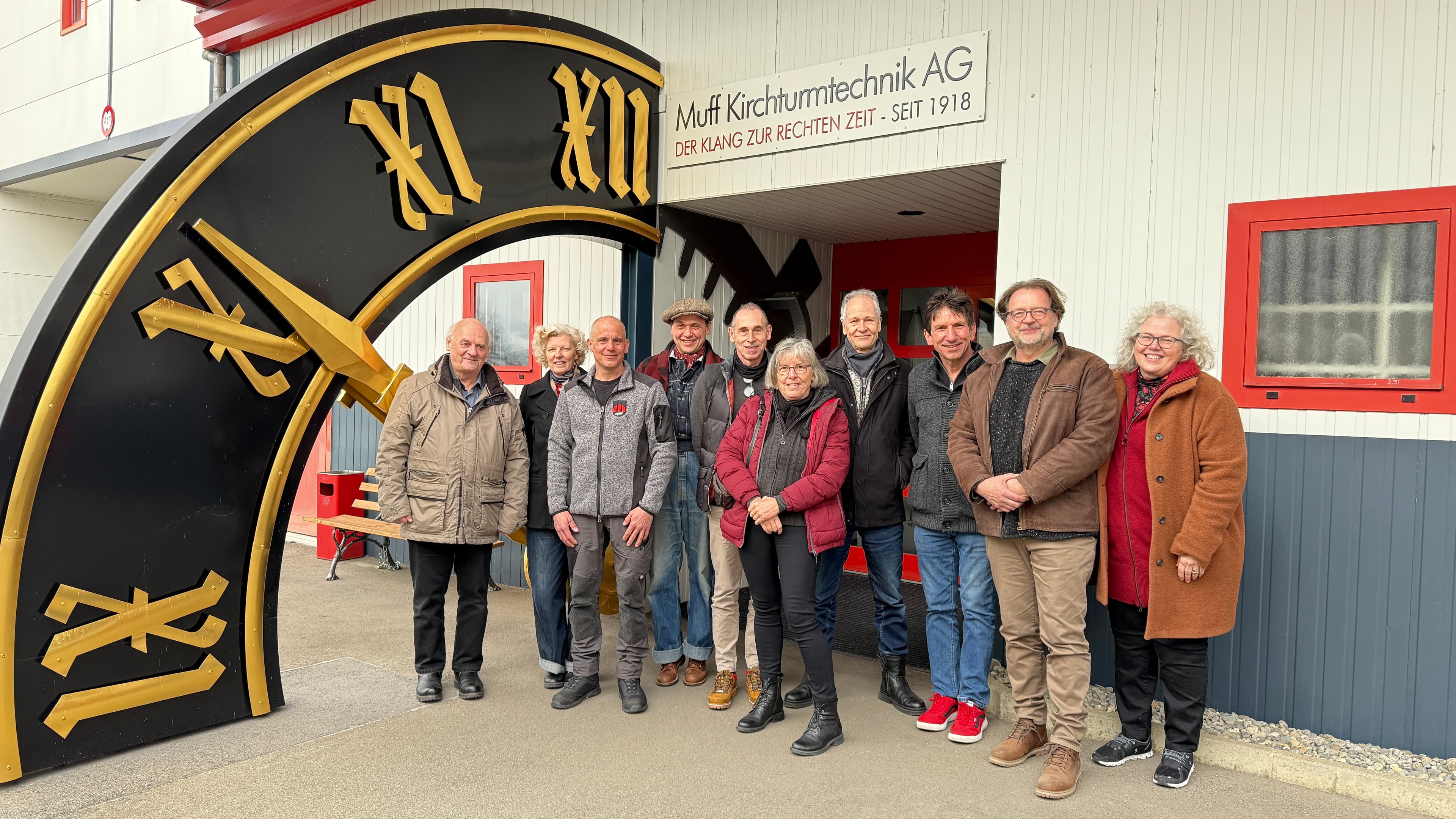 Turmuhrenfabrik Mäder bei Muff