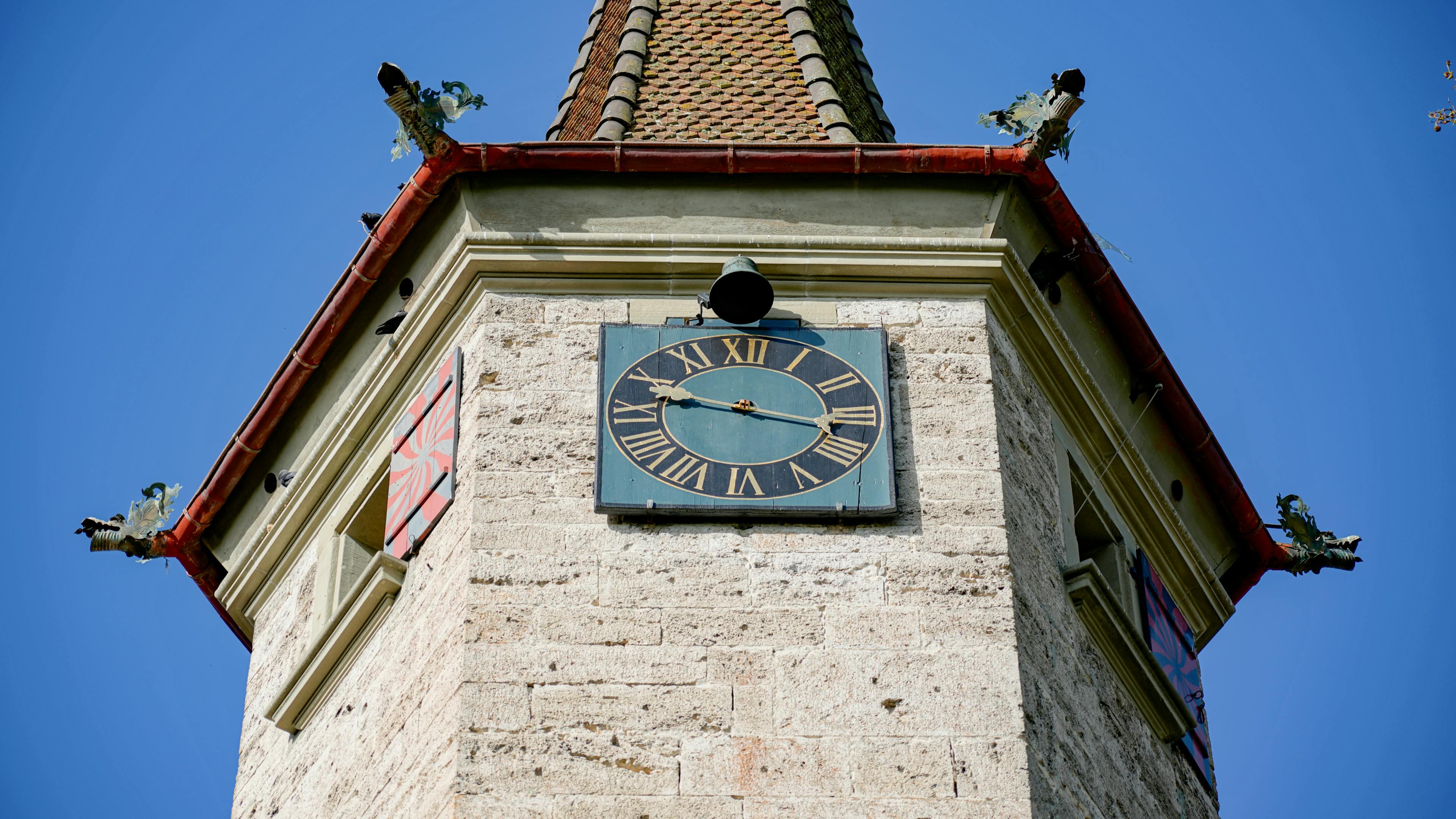 Landshut Schloss Zifferblatt