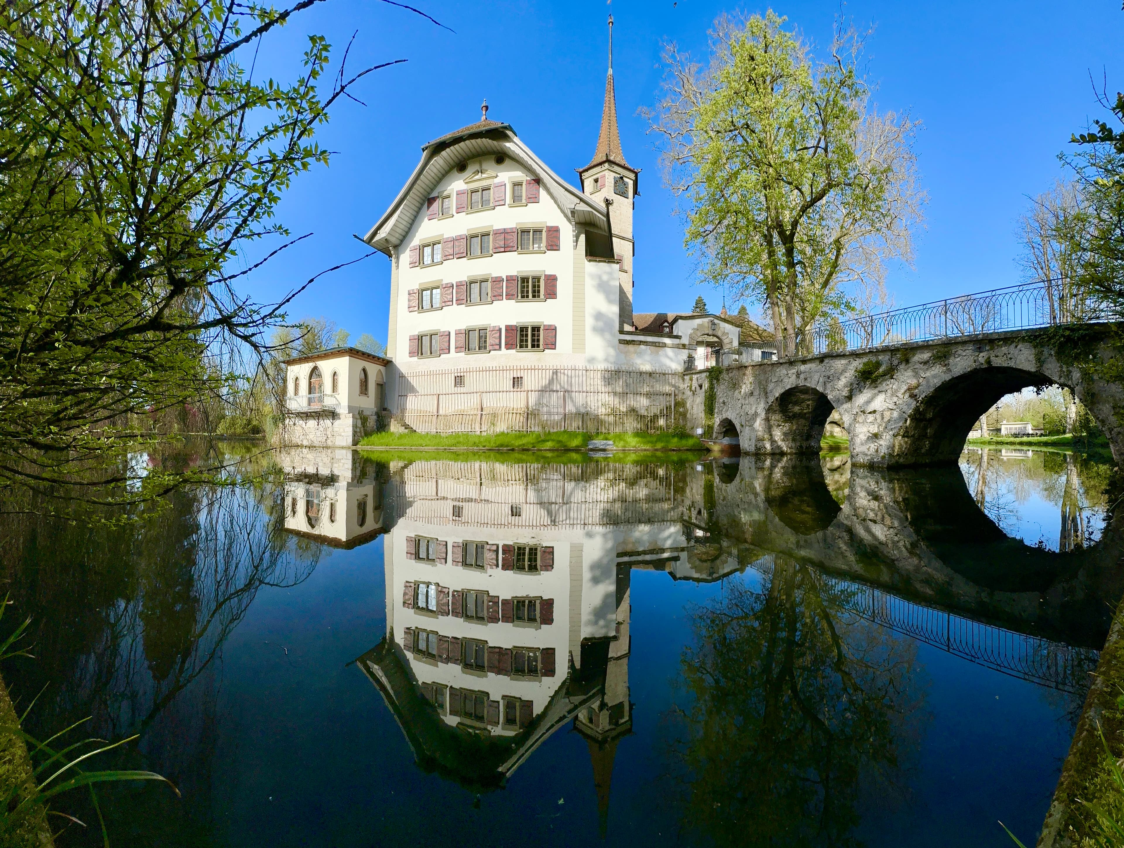 Horloge de tour du château de Landshut