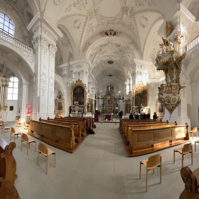 St. Urban Kloster Innenansicht