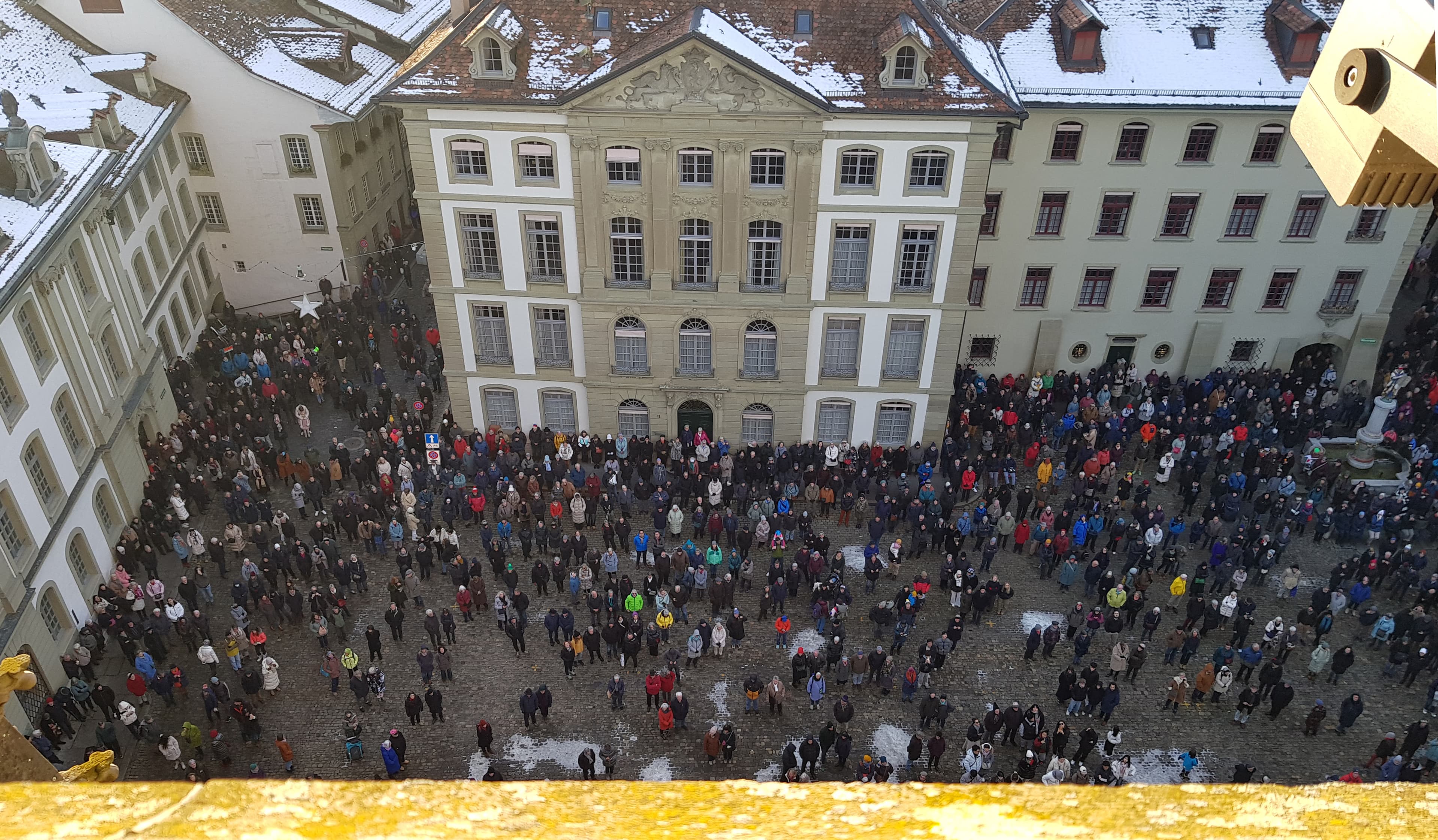 Bern Münster Neujahr