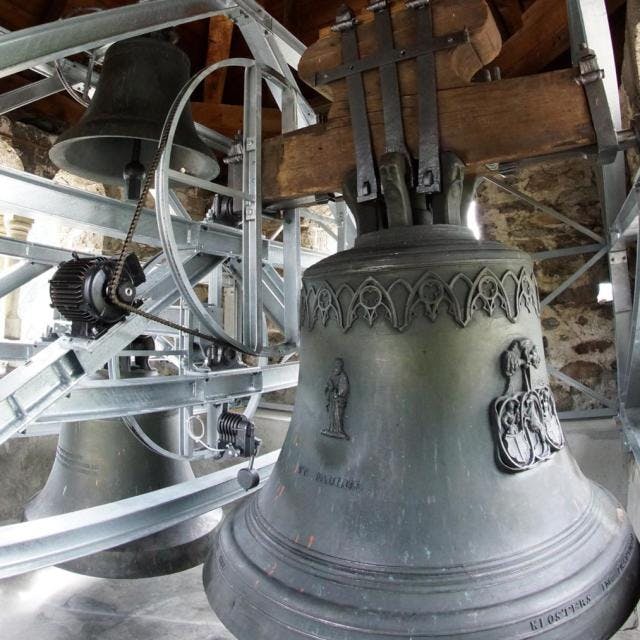Glockenstuhl Glocke Klosters