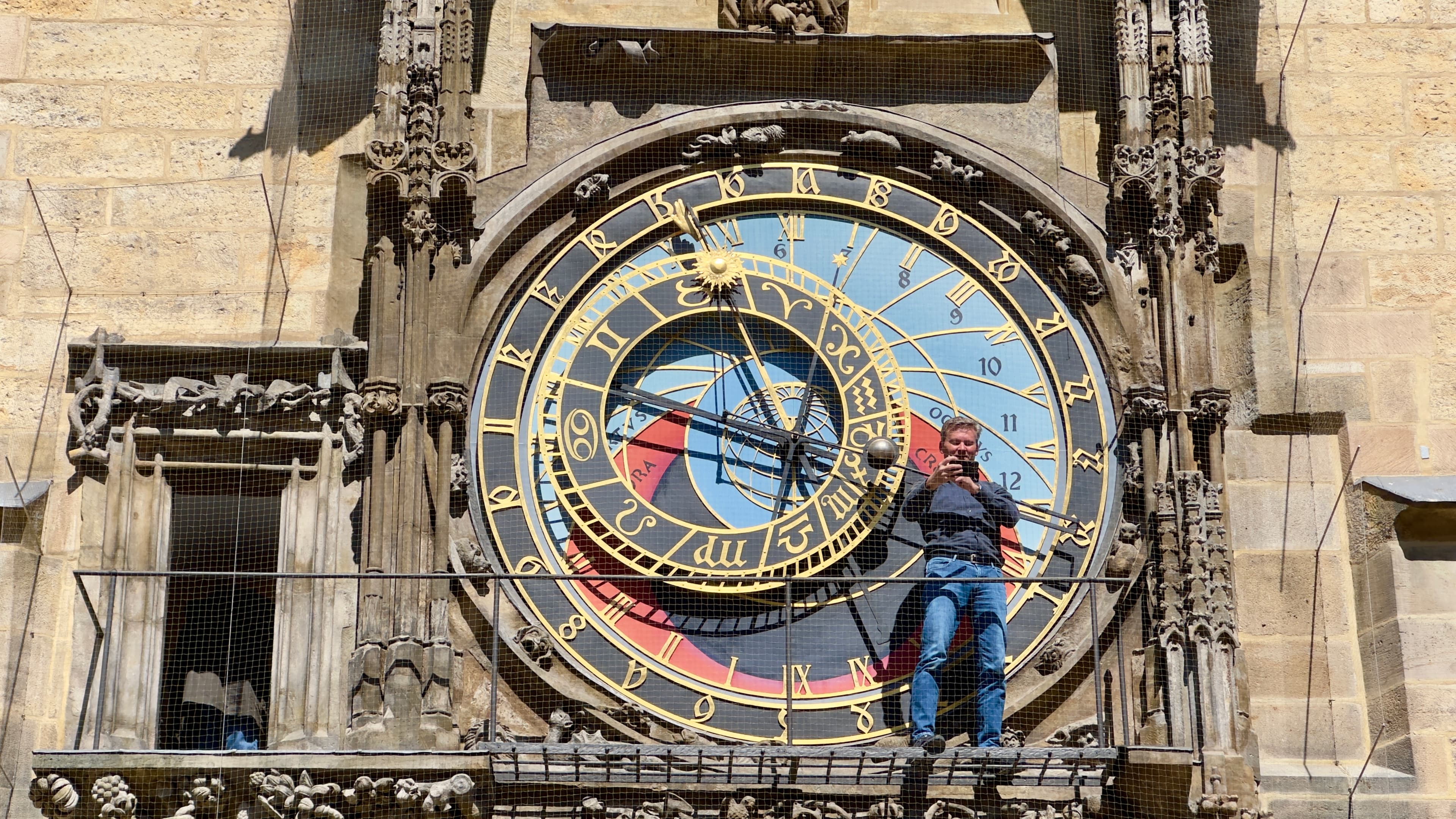 Astronomisches Zifferblatt Prag