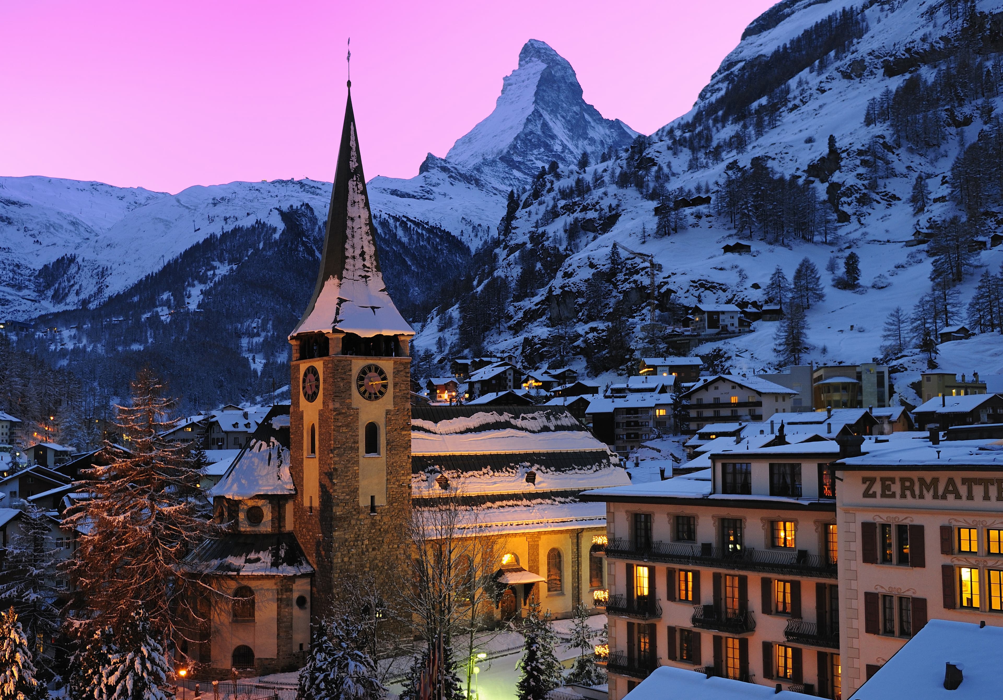 Gebäudeautomation in der Pfarrkirche St. Mauritius Zermatt